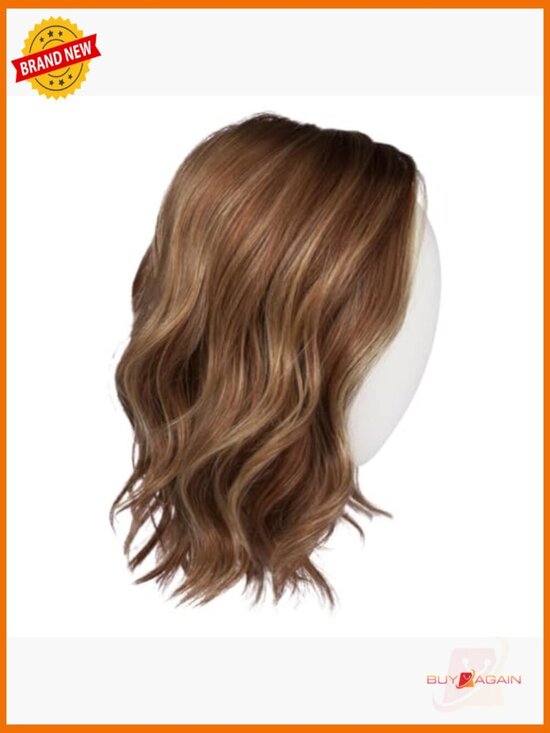 Lightweight Hand-Tied Base Layered Shoulder Wig Heat-Friendly Synthetic main image 4